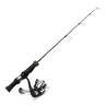 Polar Fire Select Ice Fishing Rod and Reel Combo - Black, 25in, Moderate Action - Black