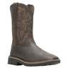 Wolverine Men's Rancher Wellington Soft Toe Work Boots - Dark Brown - Size 12 - Dark Brown 12