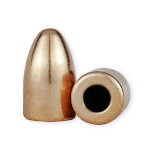 Berry's Bullets Superior Plated Pistol Bullets 9mm 124gr Hollow Base Round Nose Thick Plate Reloading Bullets - 250 Count