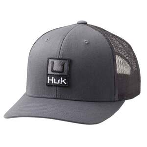 Huk Men's Huk'd Up Adjustable Trucker Hat - Volcanic Ash - One Size Fits Most