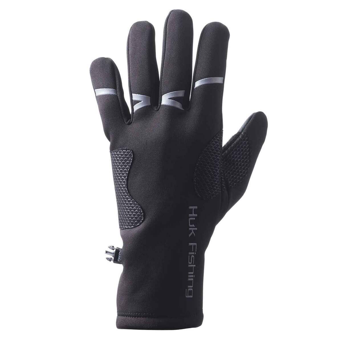 Huk Men's Liner Glove - Black - L-XL