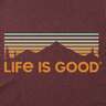 Life Is Good Men's Scenic Mountain Vista Long Sleeve Casual Shirt