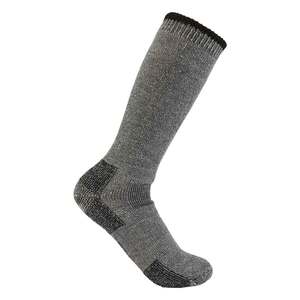 Carhartt Men's Wool Blend Work Socks - Charcoal - L