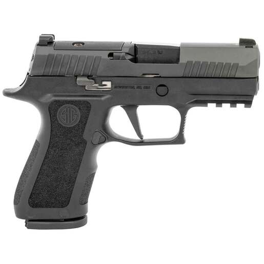 Sig Sauer P320 X-Compact 9mm Luger 3.6in Black Nitron Stainless Steel Pistol - 15+1 Rounds - Black Compact image