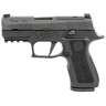 Sig Sauer P320 X-Compact 9mm Luger 3.6in Black Nitron Stainless Steel Pistol - 15+1 Rounds - Black