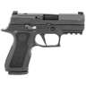 Sig Sauer P320 X-Compact 9mm Luger 3.6in Black Nitron Pistol - 10+1 Rounds - Black