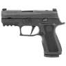 Sig Sauer P320 X-Compact 9mm Luger 3.6in Black Nitron Pistol - 10+1 Rounds - Black