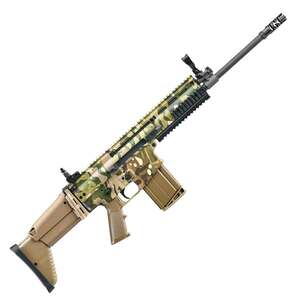 FN SCAR 17S 7.62mm NATO 16.25in Flat Dark Earth Multicam Cerakote Semi Automatic Modern Sporting Rifle - 20+1 Rounds