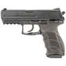 HK P30 V3 9mm Luger 4.45in Blackened Steel Pistol - 17+1 Rounds - Black