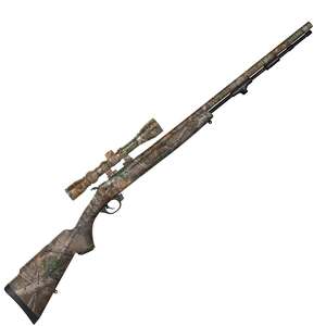 Traditions Pursuit XT 50 Caliber Full Realtree Edge Camo Break Action-Hammer Fire In-Line Muzzleloader - 26in