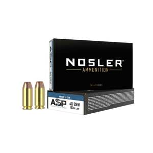 Nosler Assured Stopping Power 40 S&W 180gr JHP Handgun Ammo - 50 Rounds