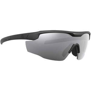 Leupold Sentinel Polarized Safety Glasses - Matte Black/Shadow Gray Flash