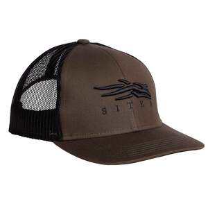 Sitka Icon Mid Pro Trucker Hat - Bark - One Size Fits Most
