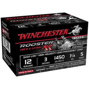 Winchester Rooster XR 12 Gauge 3in #5 1-1/4oz Upland Shotshells - 15 Rounds