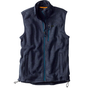 Orvis Men's Recycled Sweater Fleece Sleeveless Casual Vest - Ink - XXL
