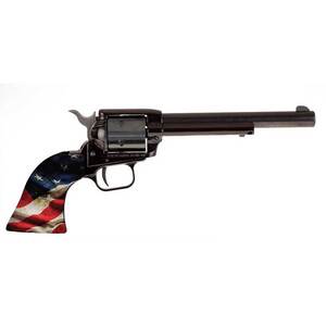 Heritage Rough Rider 22LR 6.5in USA Flag Blued Revolver - 6 Rounds