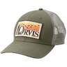 Orvis Men's Retro Flush Trucker Hat - Olive - One Size Fits Most - Olive One Size Fits Most