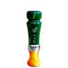 Legendary Gear Axe Cut Down Acrylic Duck Call - Green/Orange - Orange
