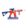 GoatGuns Mini Red/White/Blue AR15 Die Cast Model Gun - USA