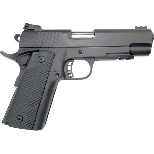 Rock Island Armory Tac Ultra MS HC 9mm Luger 4.2in Black Parkerised Pistol - 17+1 Rounds - Black image