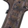 Auto Ordnance 1911-A1 Old Glory 45 Auto (ACP) 5in Bronze Cerakote Stainless Steel Pistol - 7+1 Rounds - Brown