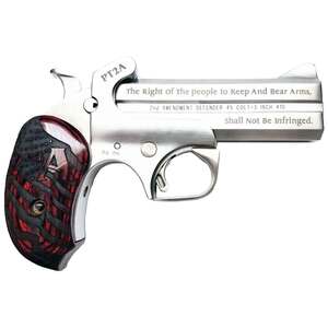 Bond Arms Protect the 2nd Amendment 357 Magnum 4.25in Stainless Break Action - 2 Rounds