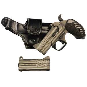 Bond Arms Old Glory 38 Special/357 Magnum 3.5in American Flag Stainless Steel Cerakote Break Action - 2 Rounds
