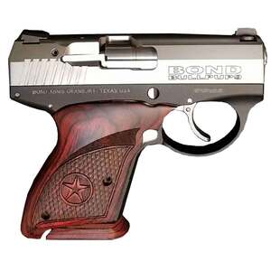 Bond Arms BullPup9 9mm Luger 3.35in Stainless Pistol - 7+1 Rounds