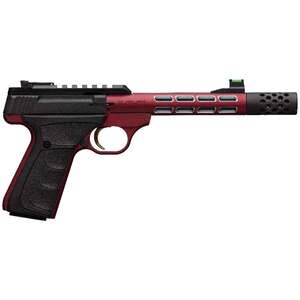 Browning Buck Mark Plus 22 Long Rifle 5.87in Red Anodized Pistol - 10+1 Rounds