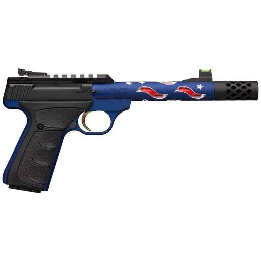 Browning Buck Mark Plus SR 22 Long Rifle 5.87in Blue Anodized Pistol - 10+1 Rounds - Blue image