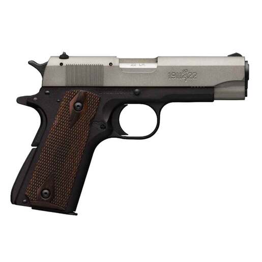 Browning 1911-22 A1 Compact 22 Long Rifle 3.63in Matte Black Anodized Steel Pistol - 10+1 Rounds - Gray Compact image