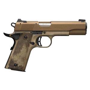 Browning 1911-22 Speed 22 Long Rifle 4.25in Burnt Bronze Cerakote Pistol - 10+1 Rounds