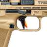 Canik TP9 Elite Combat 9mm Luger 4.73in Cerakote Pistol - 18+1 Rounds - Tan