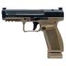 Canik Mete SFT 9mm Luger 4.46in Flat Dark Earth Pistol - 20+1 Rounds - Black 