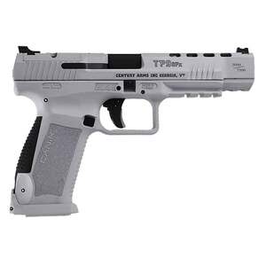 Canik TP9SFX 9mm Limited 5.2in White Semi-Auto Pistol - 20+1 Rounds