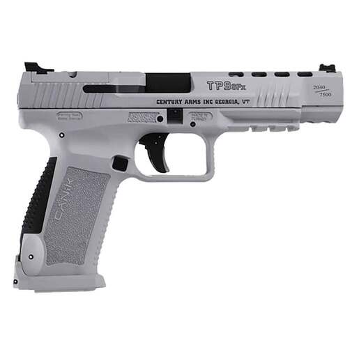 Canik TP9SFX 9mm Limited 5.2in White Semi-Auto Pistol - 20+1 Rounds - White image
