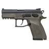 CZ P-07 9mm Luger 3.75in Black/OD Green Pistol - 10+1 Rounds