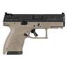 CZ P-10 S 9mm Luger 3.5in Black/FDE Pistol - 10+1 Rounds