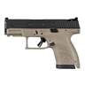CZ P-10 S 9mm Luger 3.5in Black/FDE Pistol - 10+1 Rounds