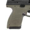 CZ P-10 S 9mm Luger 3.5in Black/OD Green Pistol - 10+1 Rounds