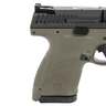 CZ P-10 S 9mm Luger 3.5in Black/OD Green Pistol - 10+1 Rounds
