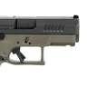 CZ P-10 S 9mm Luger 3.5in Black/OD Green Pistol - 12+1 Rounds