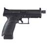 CZ P-10 C 9mm Luger 4.61in Black Nitride Pistol - 17+1 Rounds - Black