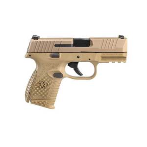 FN 509 Compact 9mm Luger 3.7in Flat Dark Earth Pistol - 10+1 Rounds