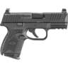 FN 509 MRD Compact 9mm Luger 3.7in Matte Black Pistol - 10+1 Rounds - Black