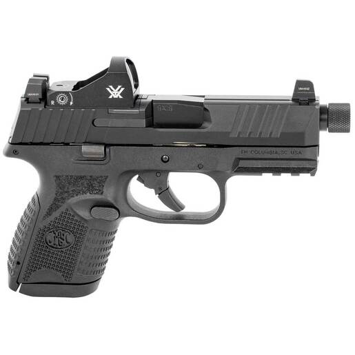 FN 509 Compact Tactical 9mm Luger 4.32in Matte Black Pistol - 10+1 Rounds - Black image