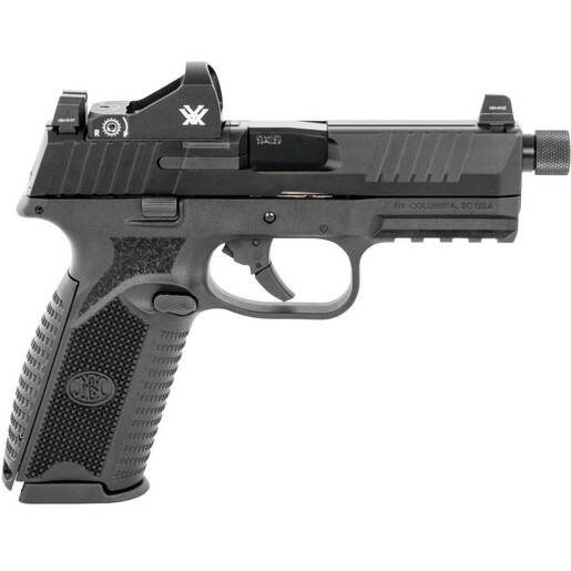 FN 509 Tactical 9mm Luger 4.5in Matte Black Pistol - 10+1 Rounds - Black image