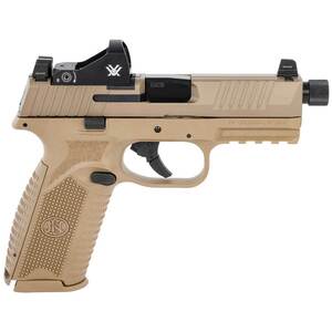 FN 509 Tactical 9mm Luger 4.5in Flat Dark Earth Pistol - 10+1 Rounds