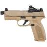 FN 509 Tactical 9mm Luger 4.5in Flat Dark Earth Pistol - 10+1 Rounds - Tan