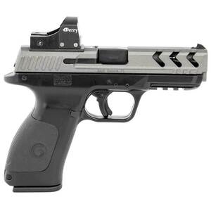Girsan MC28 SA 9mm Luger 4.25in Black/Matte Gray Pistol With Red Dot - 17+1 Rounds